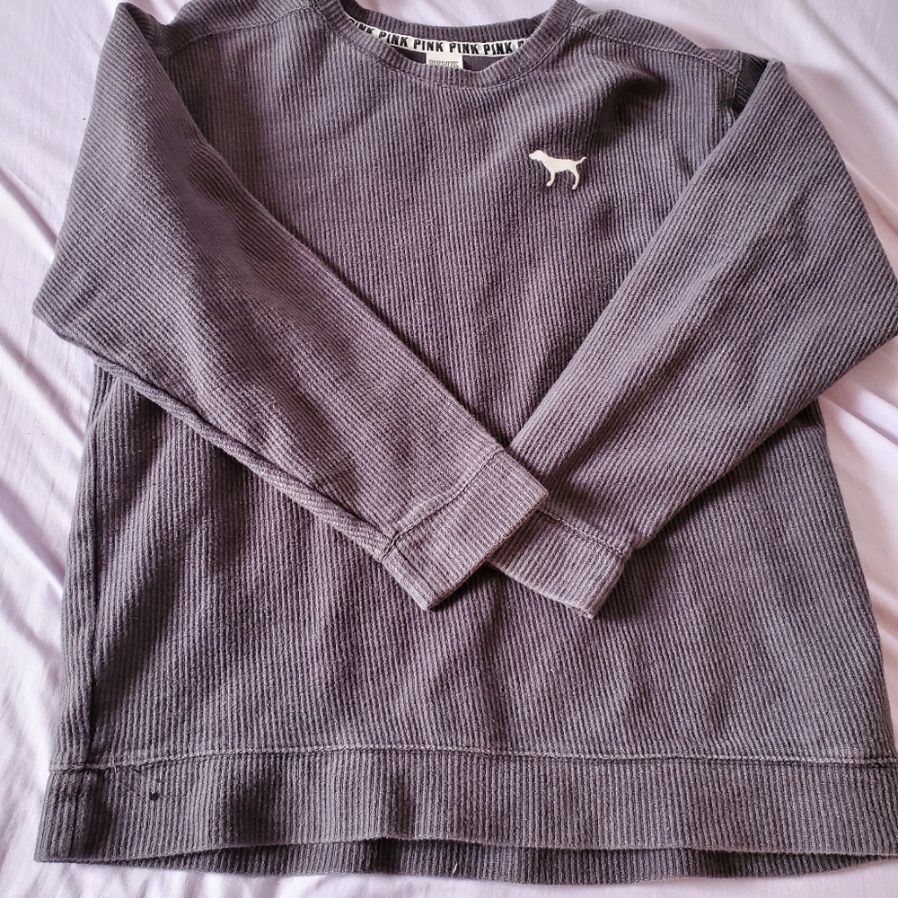 Victoria Secret PINK waffle sweatshirt